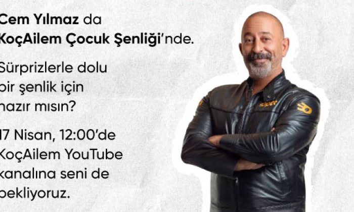 Cem Yılmaz, Gerard Piqué ve Doğa Rutkay Kamal KoçAilem Çocuk Şenliği’ne konuk oluyor