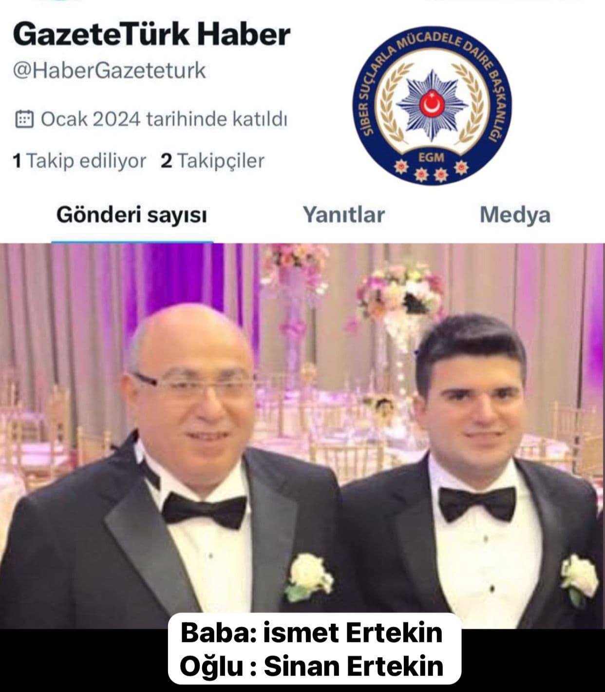 İsmet Ertekin ve Ailesinin Sahte Sosyal Medya Hesapları Deşifre Edildi: Siber Suçlarla Mücadele Operasyonu Başarıyla Tamamlanması an meselesi